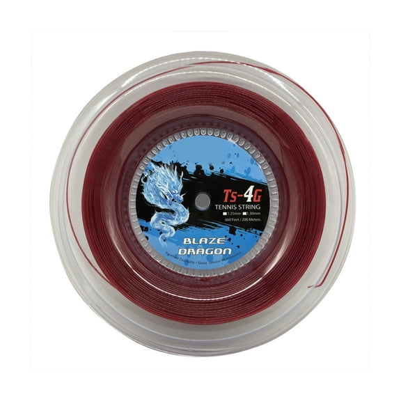 Polyester 1.25/1.3mm Large Plate Tennis Racket String for Daily Training