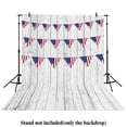 thumbnail image 1 of Polyester 5x7ft photography backdrops white wood wooden floor Patriotic American Flag 4th of July independence Day Veterans Day banner photo studio b, 1 of 3