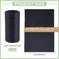 thumbnail image 1 of Polyester 6 inch x 32yd Black Satin Ribbon Outdoor Ribbon Solid Black Fabric for Easter Outdoor Decoration Wedding Party Gift Wrapping Bouquet Floral Crafts Clothing Sewing, 1 of 8