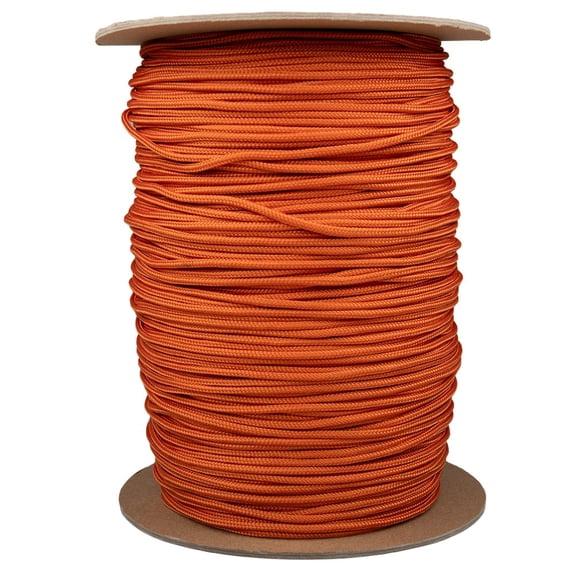 Polyester Accessory Cord - 3mm - Burnt Orange - 25 Feet