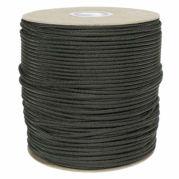 Polyester Accessory Cord - 5mm - OD Green - 25 Feet