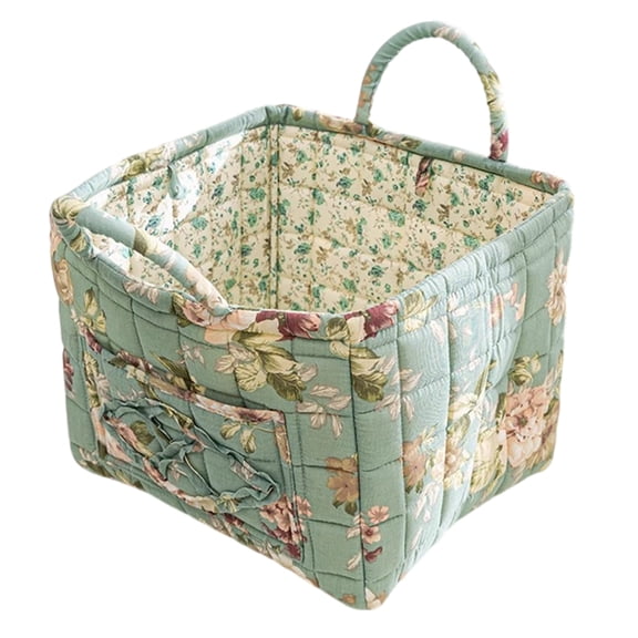 Polyester Basket for Simplistic Living Room Bedroom Storage Solution