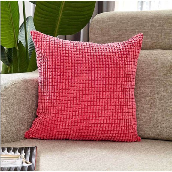 Polyester Blend soft feeling Pillow Covers 20''x20'' (With/Without Inserts) Set of 2