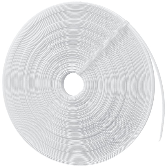 Polyester Boning for Corsets, 45 Yards White Flexible Sewing Supplies, 1/2 Inch Width for Dressmaking, Costumes, Bridal Wear, Crafts