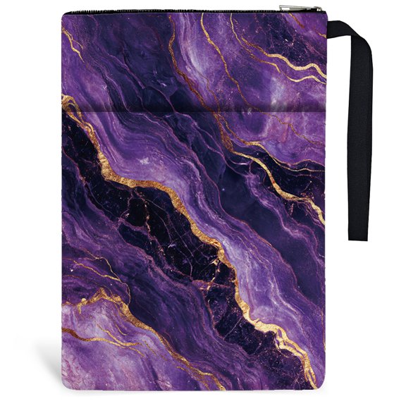 Polyester Book Cover Notebook Wraps Rectangle Marbling 340x240mm DIY