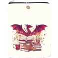 thumbnail image 1 of Polyester Book Cover Notebook Wraps with Button Rectangle Dragon 290x240mm, 1 of 7
