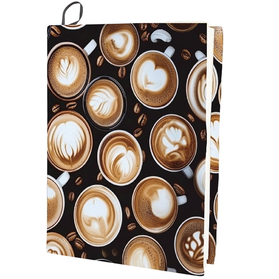 Polyester Book Covers Elastic Notebook Wraps Rectangle Drink 400x250mm