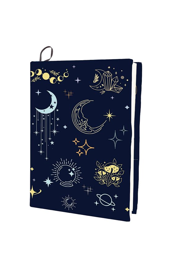 Polyester Book Covers Elastic Notebook Wraps Rectangle Tarot 400x250mm diy