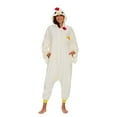 thumbnail image 1 of Polyester CANASOUR Chicken Onesie Adult Funny Suits Farm Animal Cosplay Pajamas for Women and Men, 1 of 6