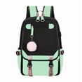 thumbnail image 1 of Polyester Casual Backpack for Middle and High School Students, Lightweight School Bookbag with Ergonomic Straps, Waterproof Durable Daypack with Multiple Compartments for Organized Storage, 1 of 8