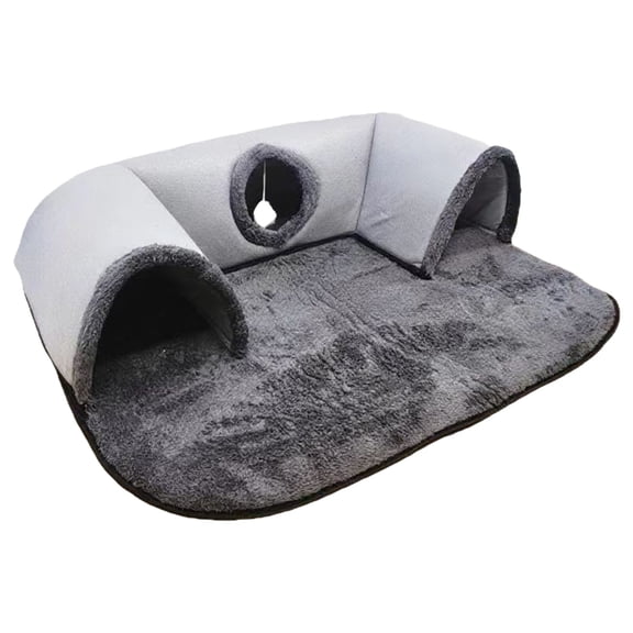 Polyester Cats Adventure Tunnel With Noise Reducing Padding Collapsing Structure Shelter House For Indoor Entertainment