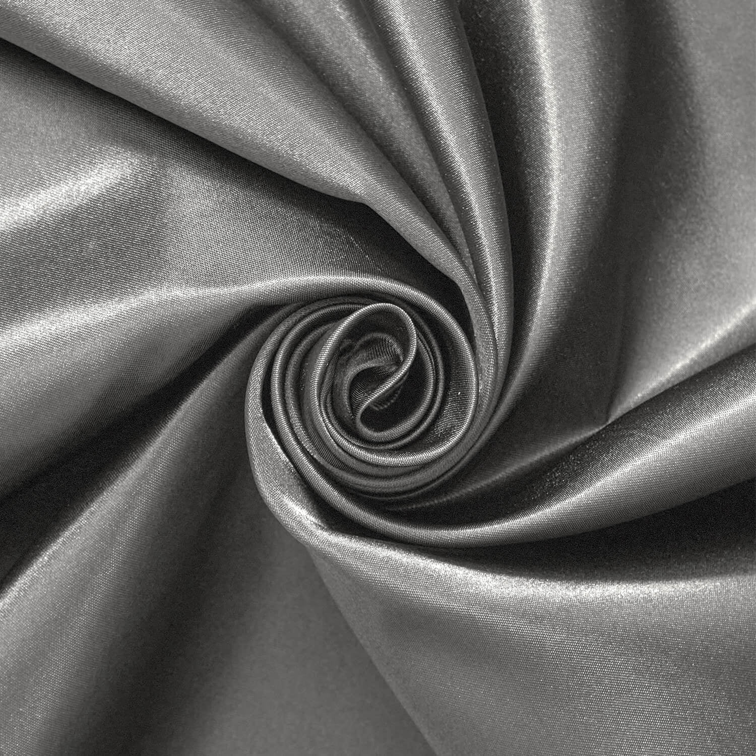 YYCRAFT Charmeuse Bridal Satin Fabric by The Yard 147 cm de large (arc-en-ciel, 4,6 m