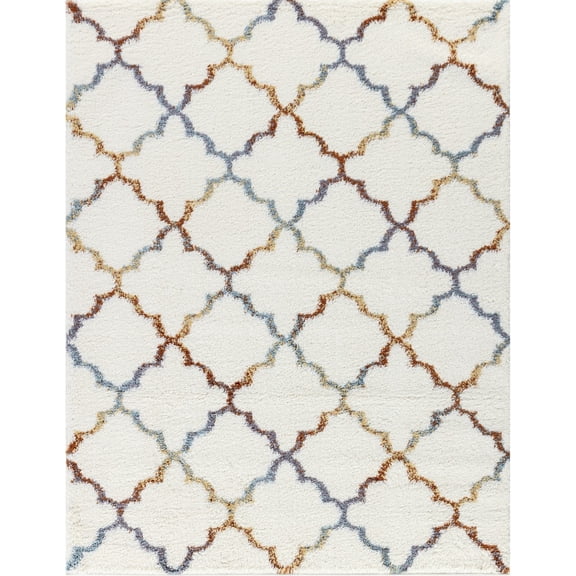 Polyester Construction - Stain Resistant & Elegant - High Traffic Zones - Long-Lasting Area Rug