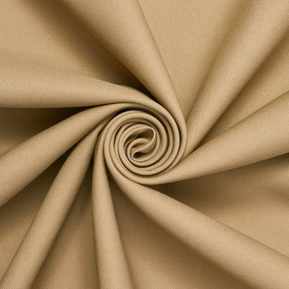 Polyester Cotton Twill 61" Wrinkle Resistant Fabric By The Yard - Khaki