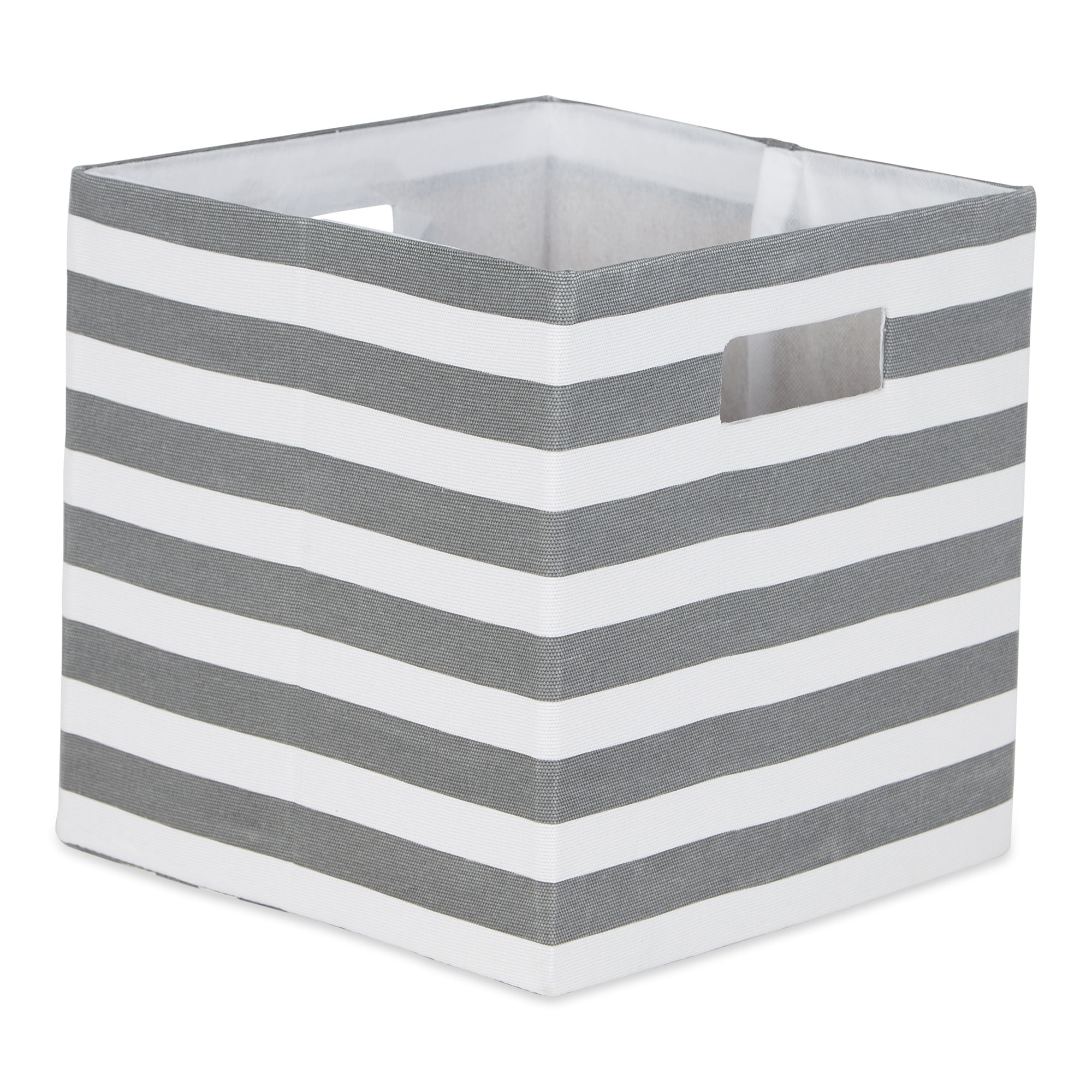 Polyester Cube Stripe Mineral Square 13x13x13 - Walmart.com