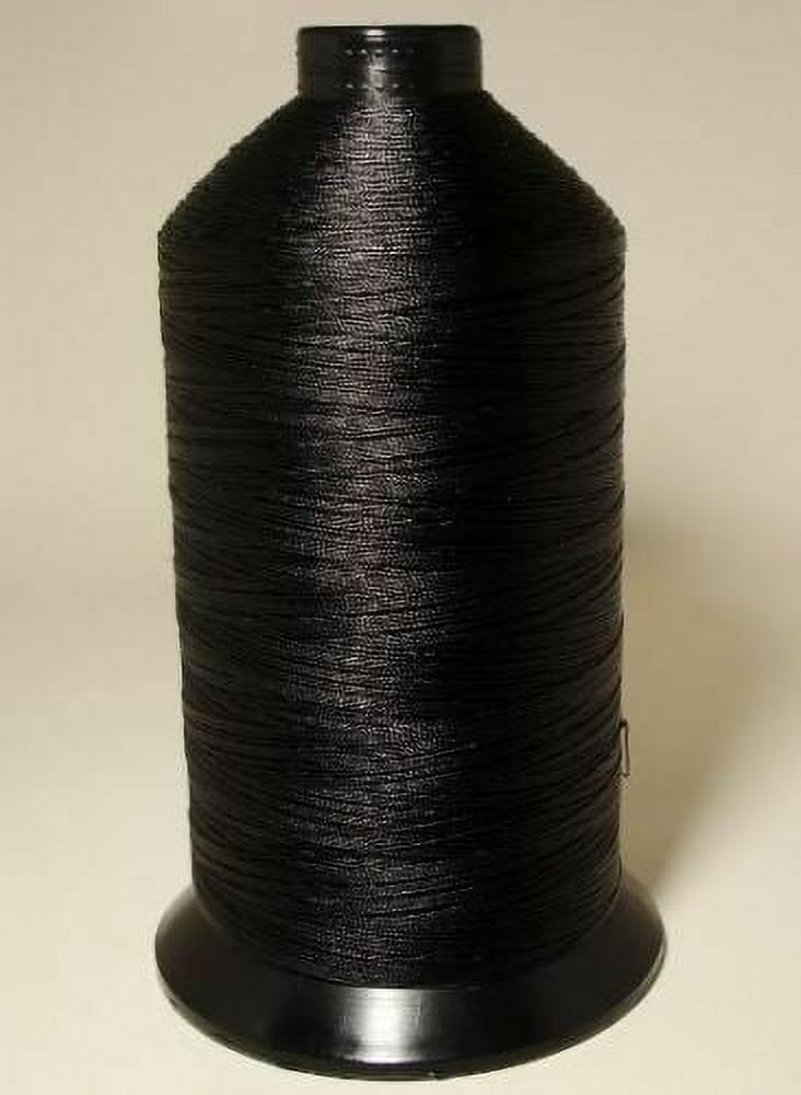 Threadart Heavy Duty Bonded Nylon Thread - 1650 yards (1500m) - Coated No  Unravel - #69 T70 Size 210D/3 - For Upholstery, Leather, Vinyl, Weaving  Hair, Denim, & More - 26 Colors Available - Burgundy 
