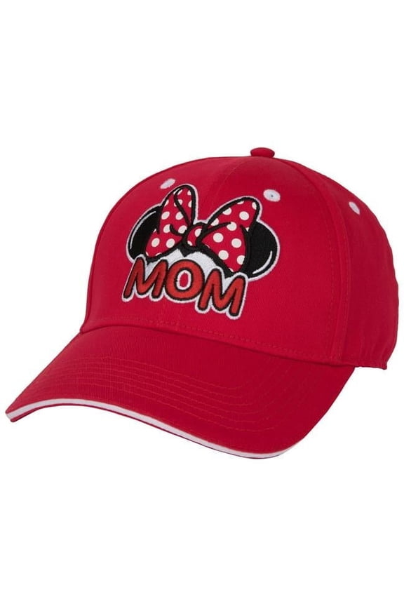 Polyester  Disney Mom Cap, Red