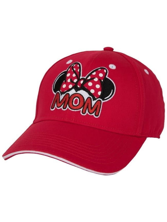 Polyester Disney Mom Cap, Red