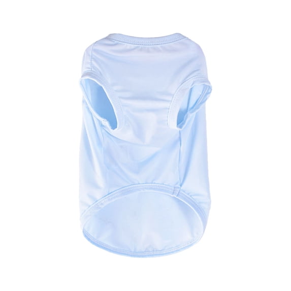 Polyester Elastane Dog Summer Shirt Breathable Mesh Sleeveless Sun Protection Vest For Small Medium Dog Cat