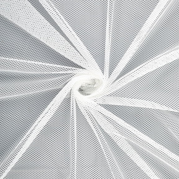 Polyester Elastic Eyelet Fabric Clothes Bag Accessories White 1000x1600x0.2mm Hole: 2mm White