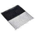 thumbnail image 1 of Polyester Elastic Rhinestone Fishnet Fabric Shiny Mesh Fabric for Garment Accessory Black 3mm 2yards/pc DIY, 1 of 6
