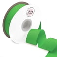 thumbnail image 1 of Polyester Emerald Green Grosgrain Ribbon, 150' x 1.5" by Gwen Studios, 1 of 3