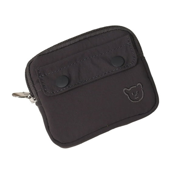 Polyester Enclosed Wallet With Multi-Slot Card Holder & Secure Coin Organizers For Travel Essentials