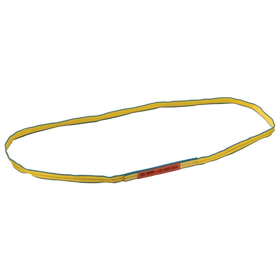 Polyester Endless Web Sling w/Durable Edge, 4'L x 1"W