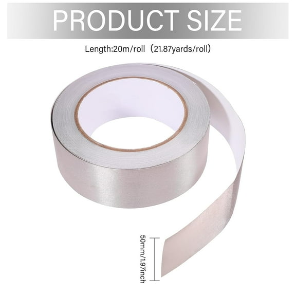 Polyester Fabric Adhesive Tape for EMI Shielding RF Blocking Laptop Cellphone LCD Cable Wire Harness Wrapping Gray 50x0.1mm 20m/roll