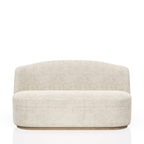 Polyester Fabric Banquette / In Family Gathering Spaces / Stable with 8 Casters
