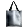 thumbnail image 1 of Polyester Fabric Halloween Bag Trick or Treat Storage - Can be Personalized Blacks Stripes, 1 of 3
