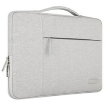 Polyester Fabric Multifunctional Sleeve Briefcase Handbag Case Cover for 13-13.3 Inch Laptop, Notebook, MacBook Air/Pro,Gray