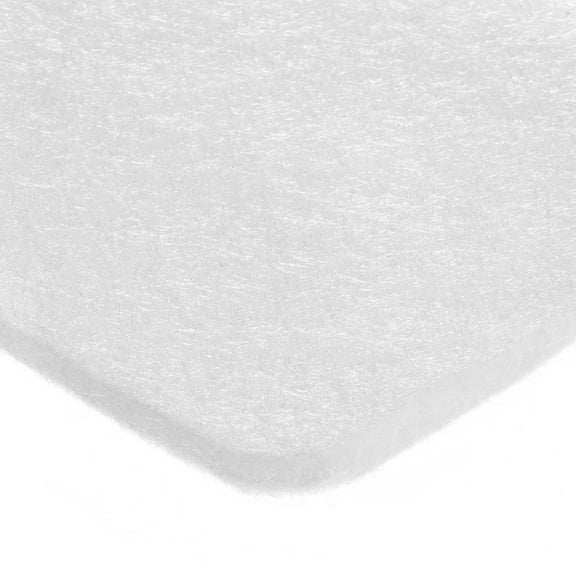 Polyester Felt Filter Felt Sheet - 5 Micron - 0.075" Thick x 36" Wide x 36" Long