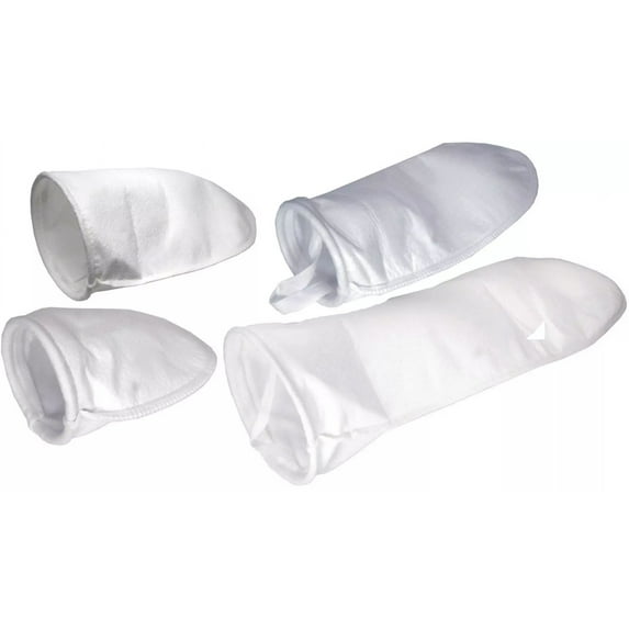 Polyester Felt (PESP4S) Filter Bag, Size#4, 4" x 14", 100 Micron, 25 Pack