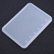 Polyester Fiber Fill Notebook Silicone, Notebook cover silicone, DIY Notebook Silicone, Snnozy 2pcs / set A5 A7 Notebook Shape Silicone M old for Diy E poxy Resin Cryst