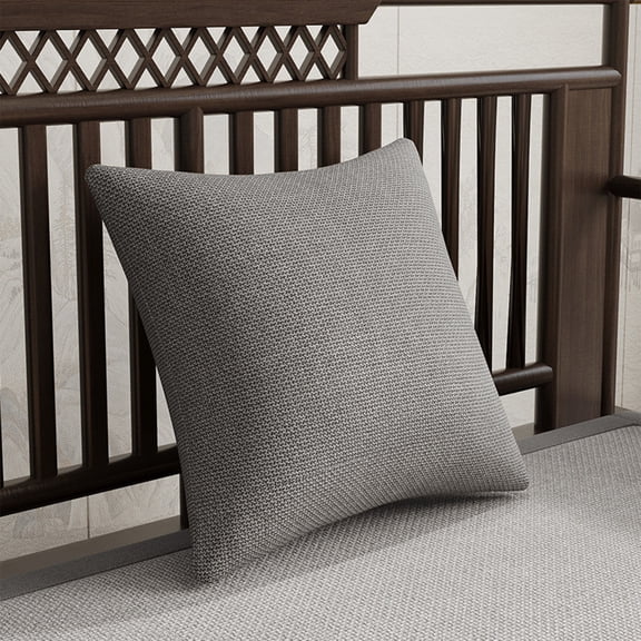 Polyester Fiber Pillowcase for Sofa Cushion and Waist Support with Comfortable Touch and Easy-Clean Fabric