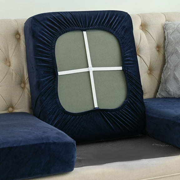 Polyester Full Bag Sofa Cover | Breathable Couch Protector for Pets | Anti-Slip Scratch-Resistant Summer Sofa Cushion Wrap | Machine Washable | Fits Arms & Backrest | 1-Pack