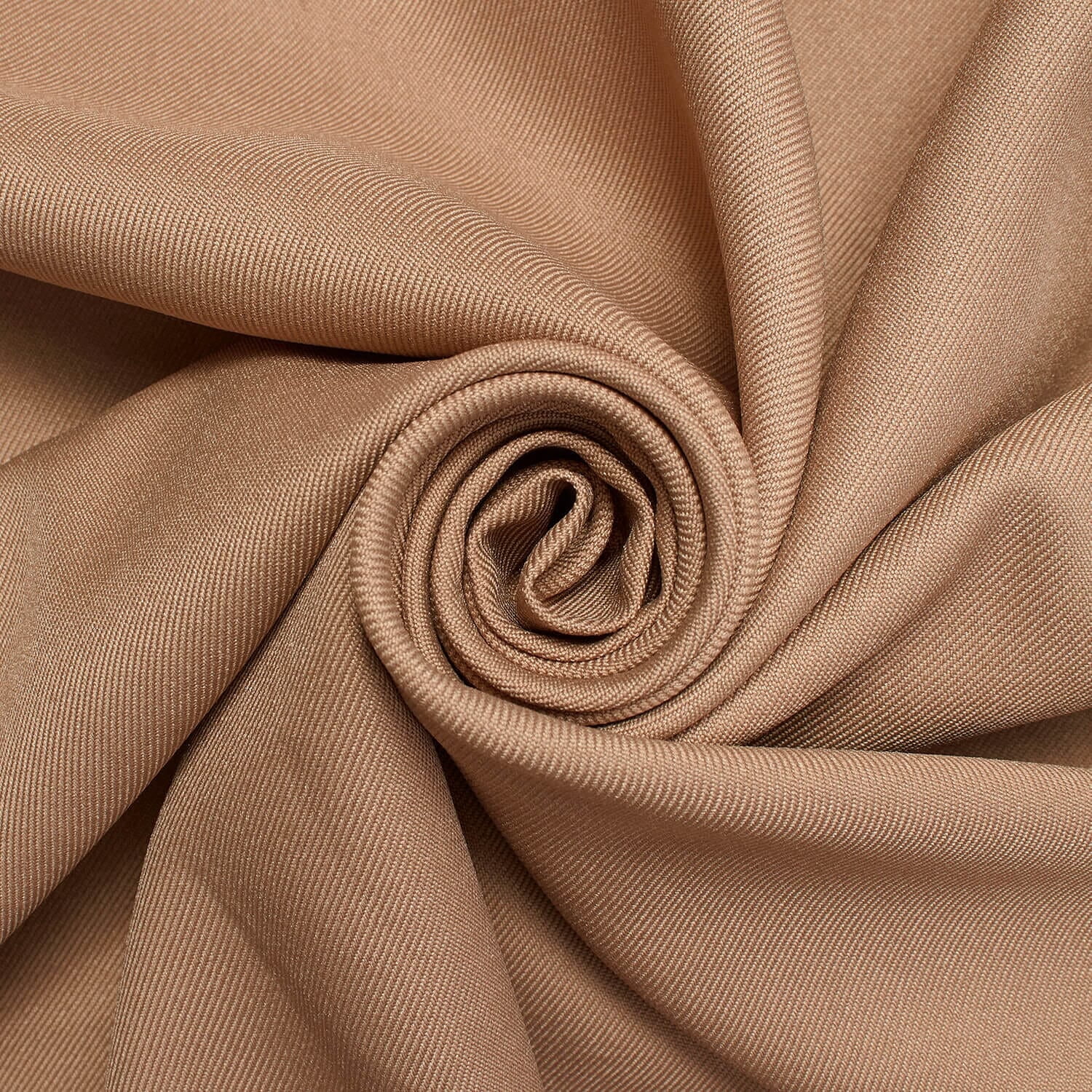 Polyester Gabardine 60 Inch 300 Denier Long Lasting Comfortable Twill Fabric For Sewing Apparel, Uniforms, Outerwear, & More - Khaki, 1 Yard