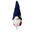 thumbnail image 1 of Holiday Time Polyester Gnome with a Blue Hat Decoration, 7 inch, 1 of 5