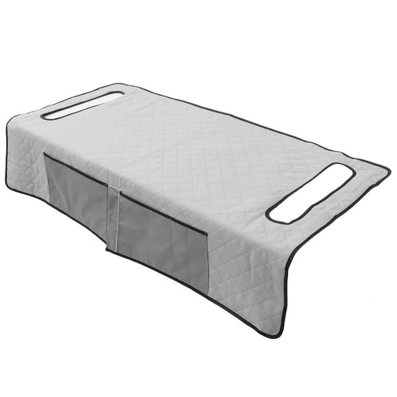 Polyester Golf Cart Seat Cover Anti Slip Golf Cart Seat Towel Blanket Club Car Towel Blanket with 4 Front Pocket for Club Car