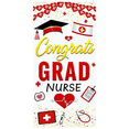 thumbnail image 1 of Polyester Graduation Banner Medical Nurse Decorative Backdrop Lightweight for Graduation Party Event Ceremony, 1 of 7