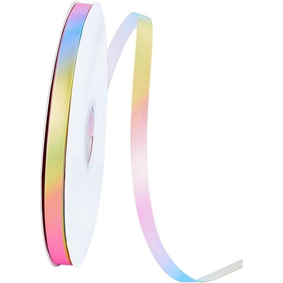 Polyester Grosgrain Ribbon for Garment Accessories Gift Decoration Colorful 3/8 inch(10mm)