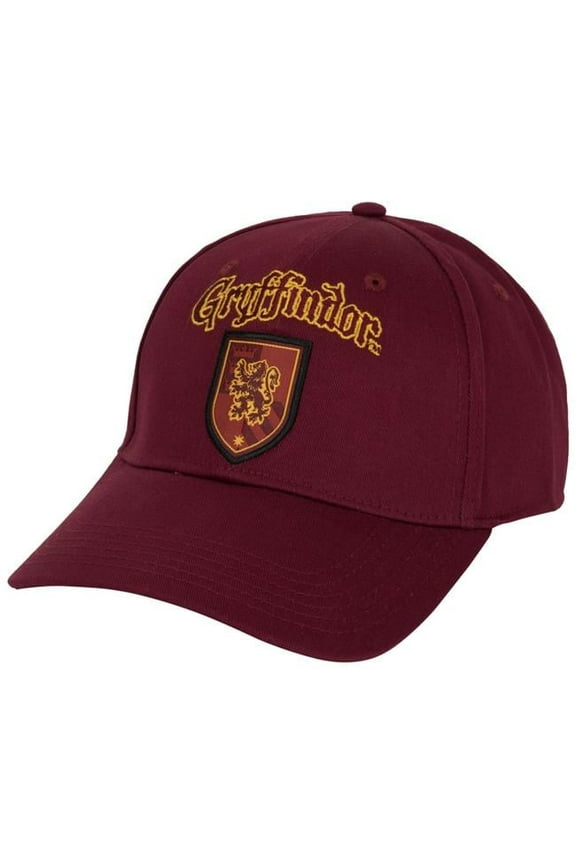 Polyester Gryffindor Crest Baseball Cap, Maroon
