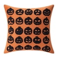 thumbnail image 1 of Polyester Halloweens Pillow Case Machine Washable Embroidery Artwork for Sofa Bed Office Styling, 1 of 12