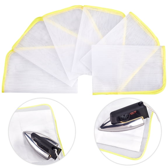 Polyester Heat Resistant Ironing Mat Cloth Protective Insulation Pad Yellow 601x409x0.5mm DIY