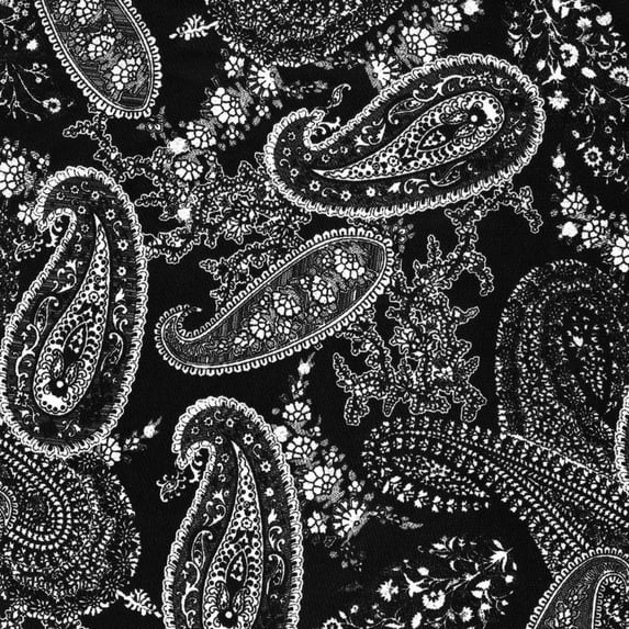 Polyester Interlock Print Fabric, per Yard