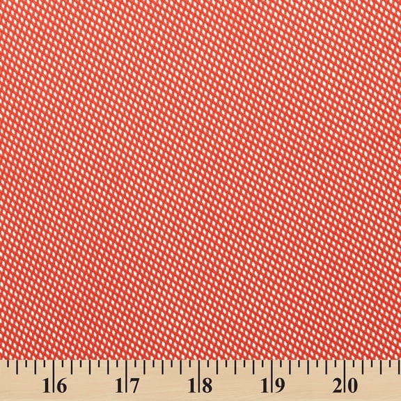 Polyester Knit Diamond Mesh Fabric - Red Sheer Polyester 63" By The Yard