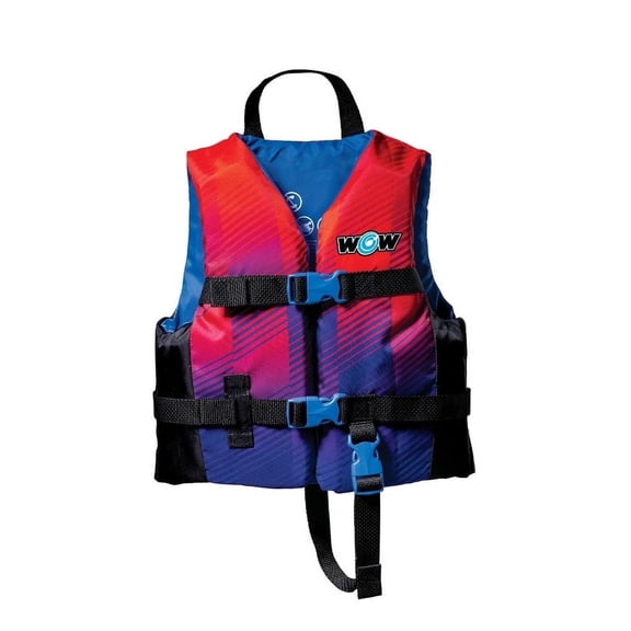 WOW SPORTS Polyester Life Vest Child, USCG Approved, Boating, Swimming, Watersports