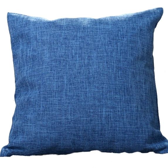Polyester/Linen Blend Cushion Cover Pillow Case Pack of 2, 20''x20'' (With or Without Inserts)