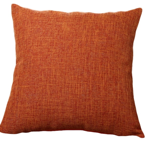 Polyester/Linen Blend Cushion Cover Pillow Case Pack of 2, 20''x20'' (With or Without Inserts)
